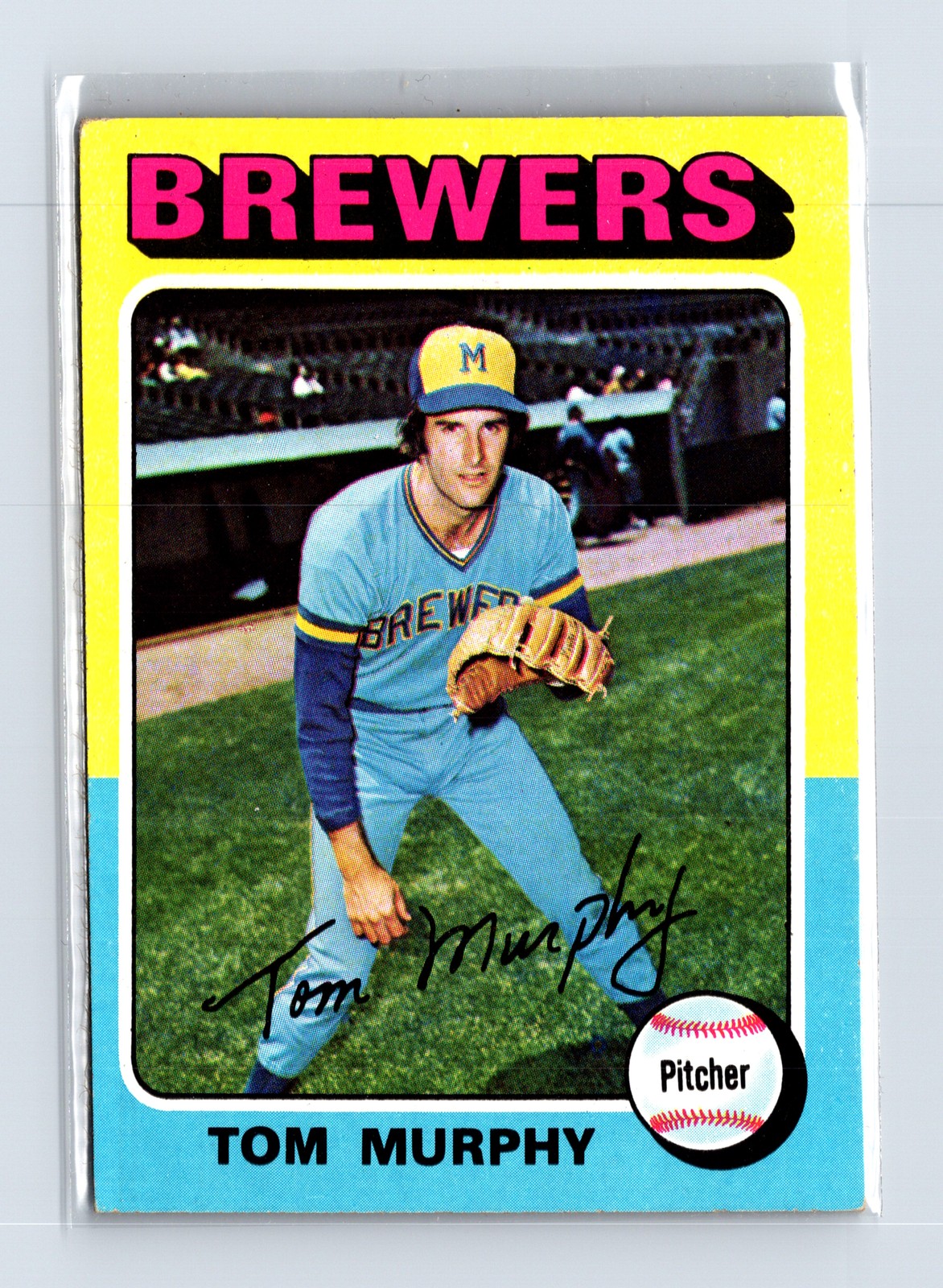 1975 Topps Baseball - SET BREAK - #28 Tom Murphy