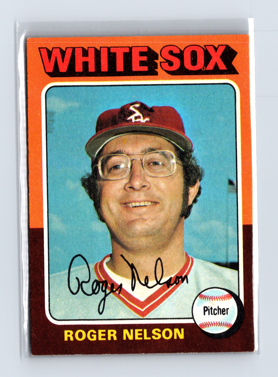 1975 Topps Baseball - SET BREAK - #572 Roger Nelson