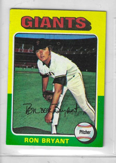 1975 Topps MINI Baseball - SET BREAK - Ron Bryant #265