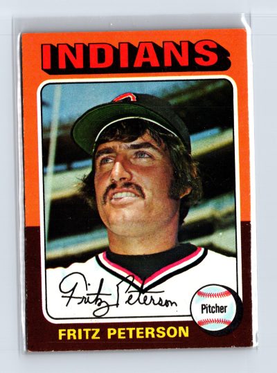 1975 Topps Baseball - SET BREAK - #62 Fritz Peterson