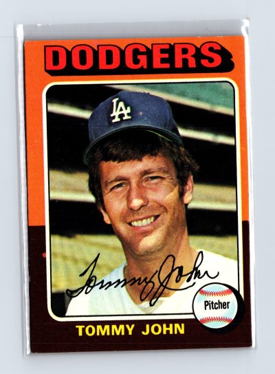 1975 Topps Baseball - SET BREAK - #47 Tommy John