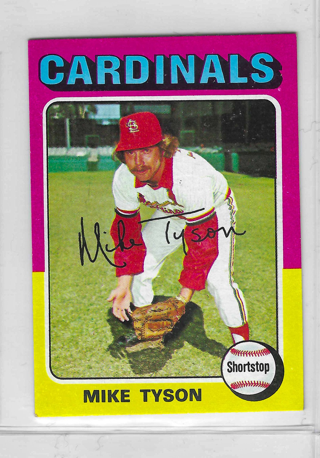 1975 Topps MINI Baseball - SET BREAK - Mike Tyson #231