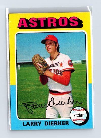 1975 Topps Baseball - SET BREAK - #49 Larry Dierker