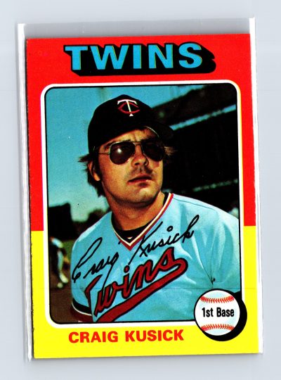 1975 Topps Baseball - SET BREAK - #297 Craig Kusick (RC)