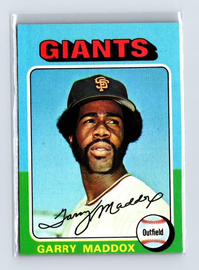 1975 Topps Baseball - SET BREAK - #240 Garry Maddox
