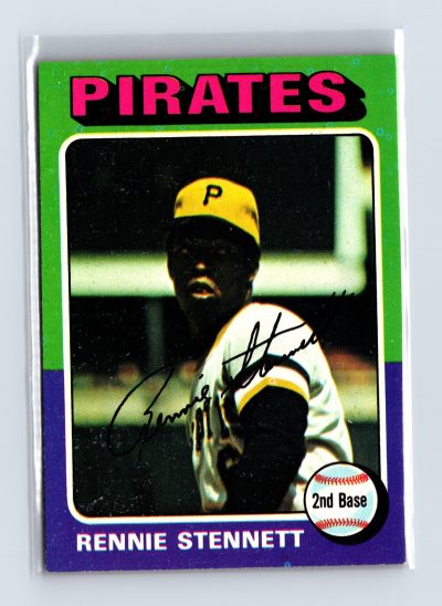 1975 Topps Baseball - SET BREAK - #336 Rennie Stennett