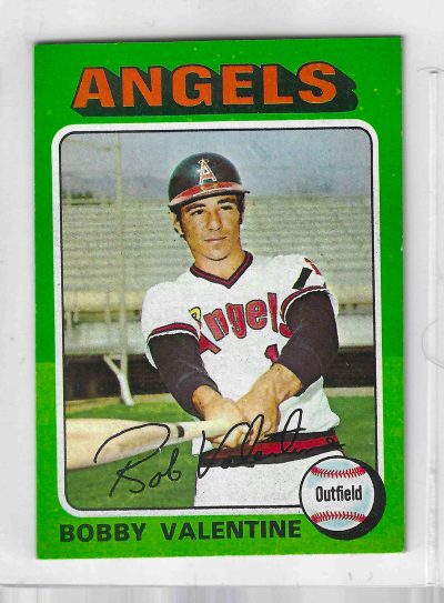 1975 Topps MINI Baseball - SET BREAK - Bobby Valentine #215