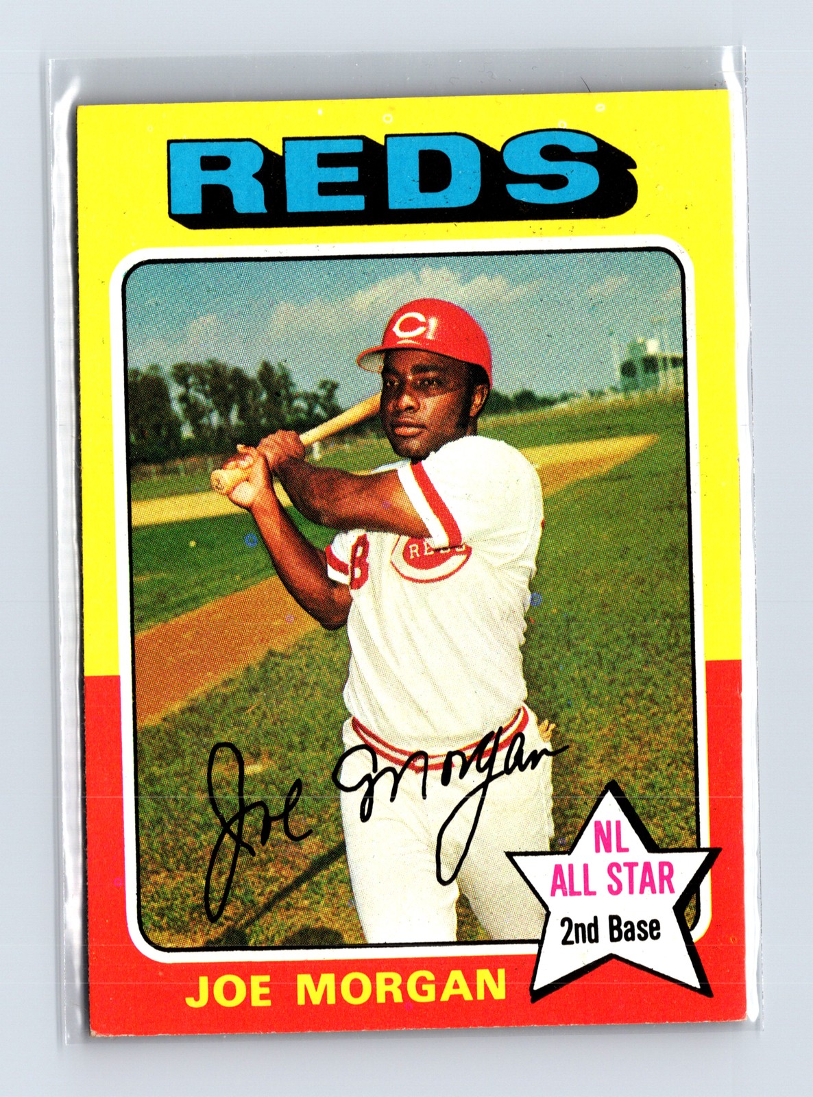 1975 Topps Baseball - SET BREAK - #180 Joe Morgan (HOF)