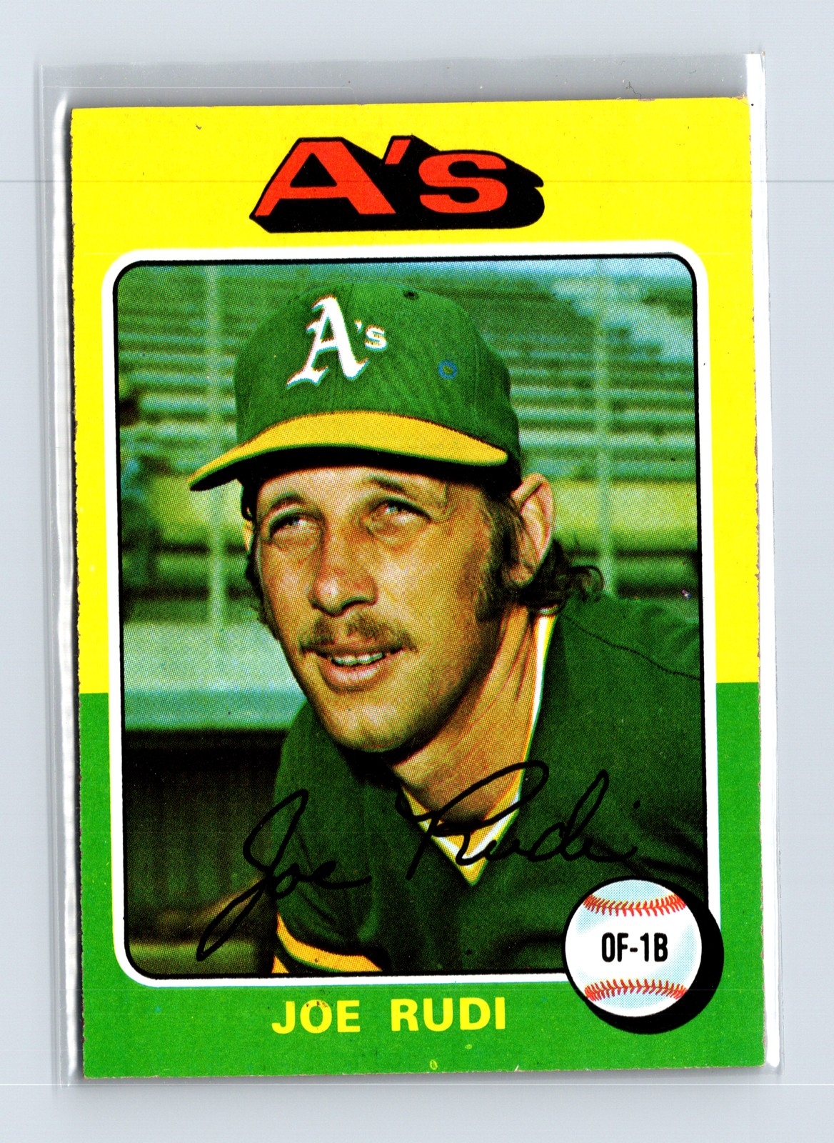 1975 Topps Baseball - SET BREAK - #45 Joe Rudi
