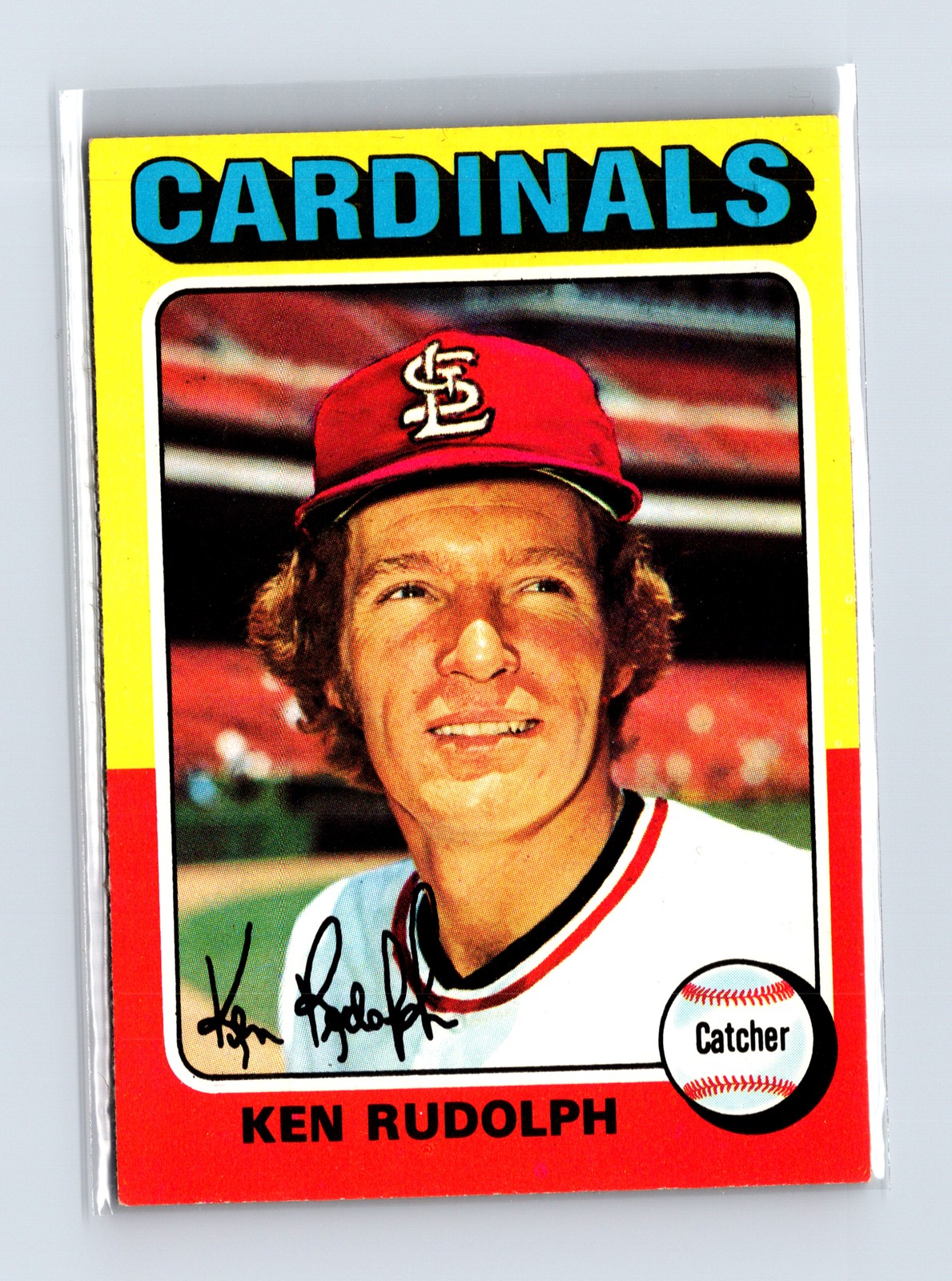 1975 Topps Baseball - SET BREAK - #289 Ken Rudolph
