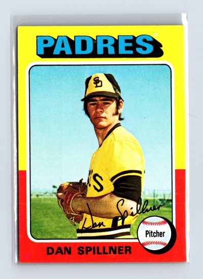 1975 Topps Baseball - SET BREAK - #222 Dan Spillner (RC)
