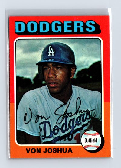 1975 Topps Baseball - SET BREAK - #547 Von Joshua