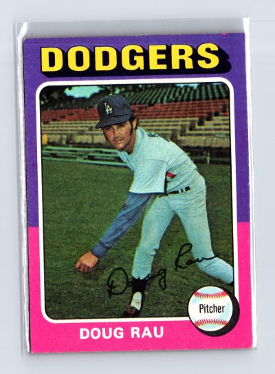 1975 Topps Baseball - SET BREAK - #269 Doug Rau