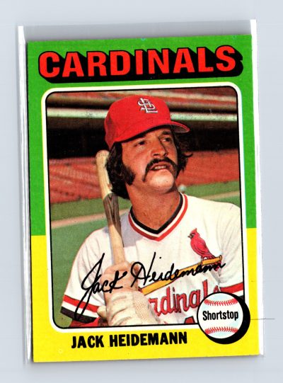 1975 Topps Baseball - SET BREAK - #649 Jack Heidemann