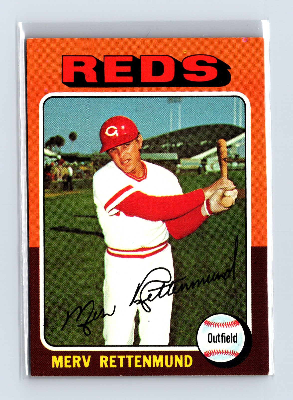 1975 Topps Baseball - SET BREAK - #369 Merv Rettenmund