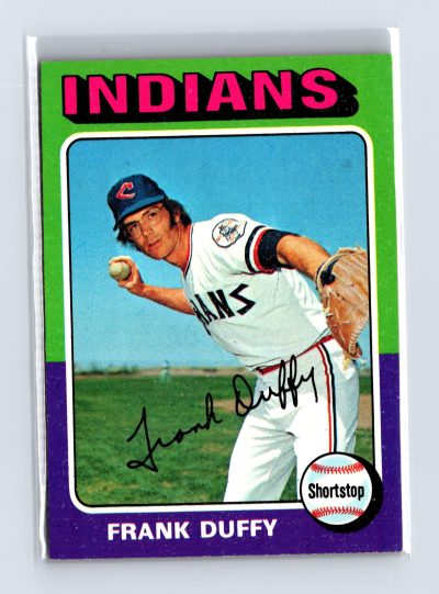 1975 Topps Baseball - SET BREAK - #448 Frank Duffy