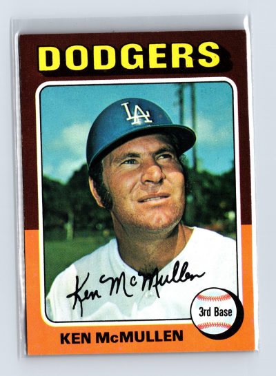 1975 Topps Baseball - SET BREAK - #473 Ken McMullen