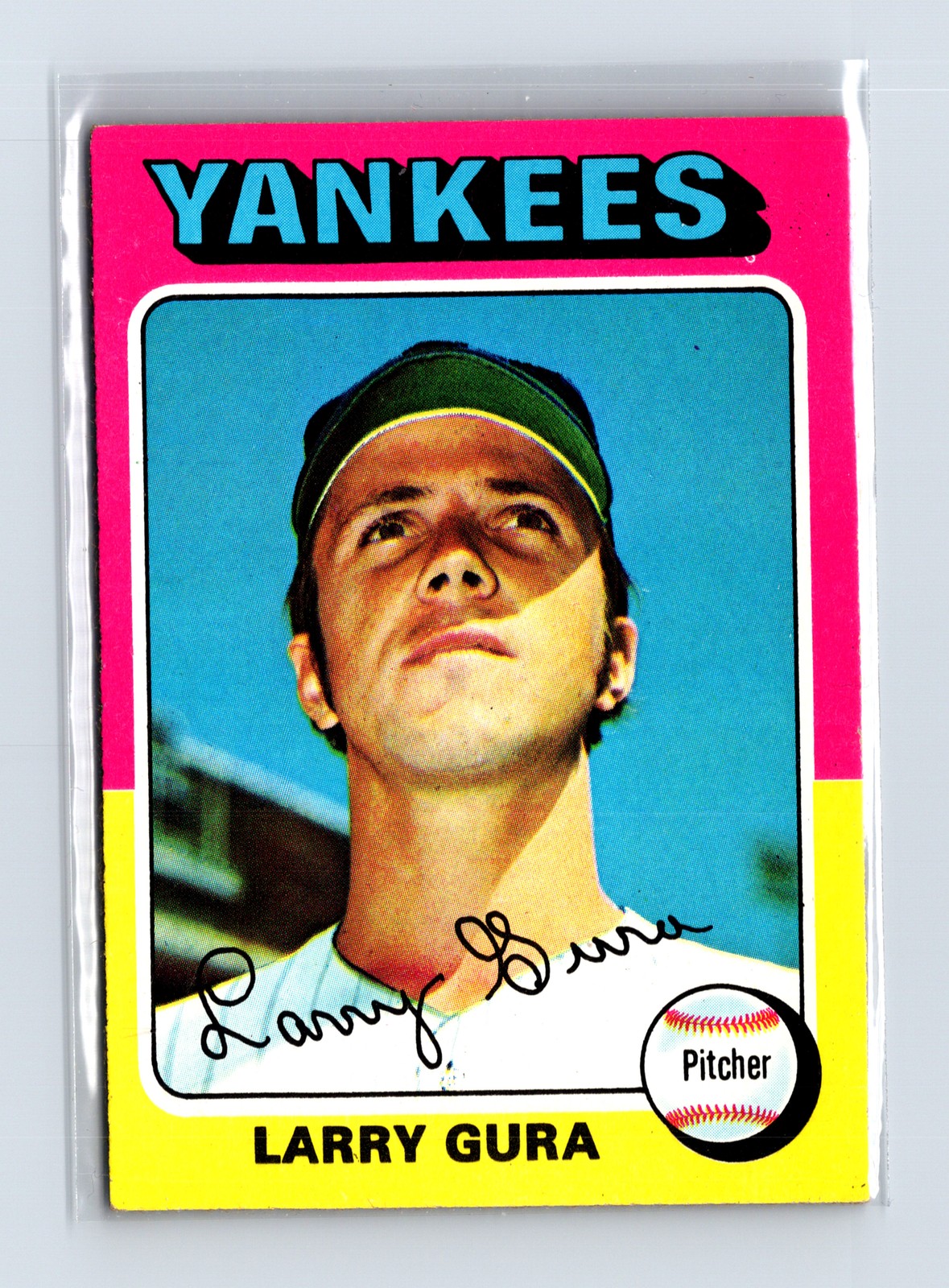 1975 Topps Baseball - SET BREAK - #557 Larry Gura