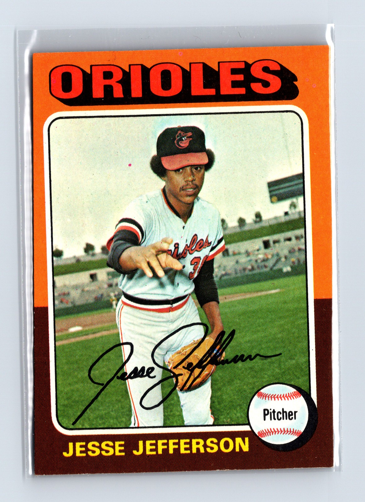 1975 Topps Baseball - SET BREAK - #539 Jesse Jefferson