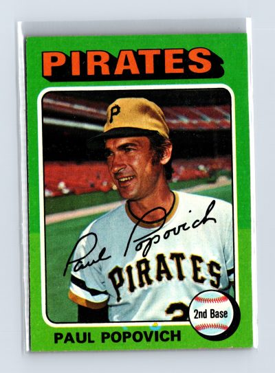 1975 Topps Baseball - SET BREAK - #359 Paul Popovich