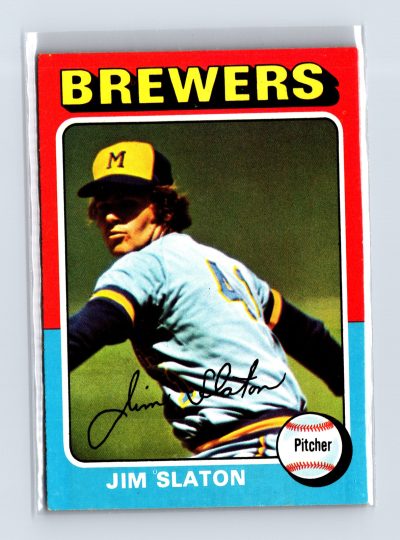 1975 Topps Baseball - SET BREAK - #281 Jim Slaton