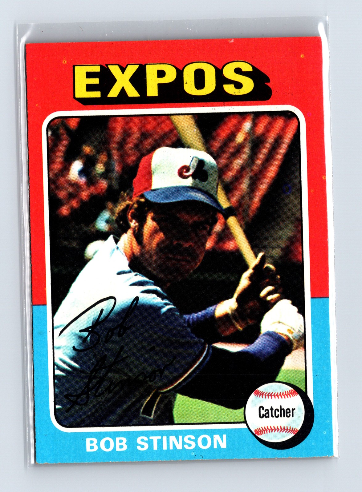 1975 Topps Baseball - SET BREAK - #471 Bob Stinson