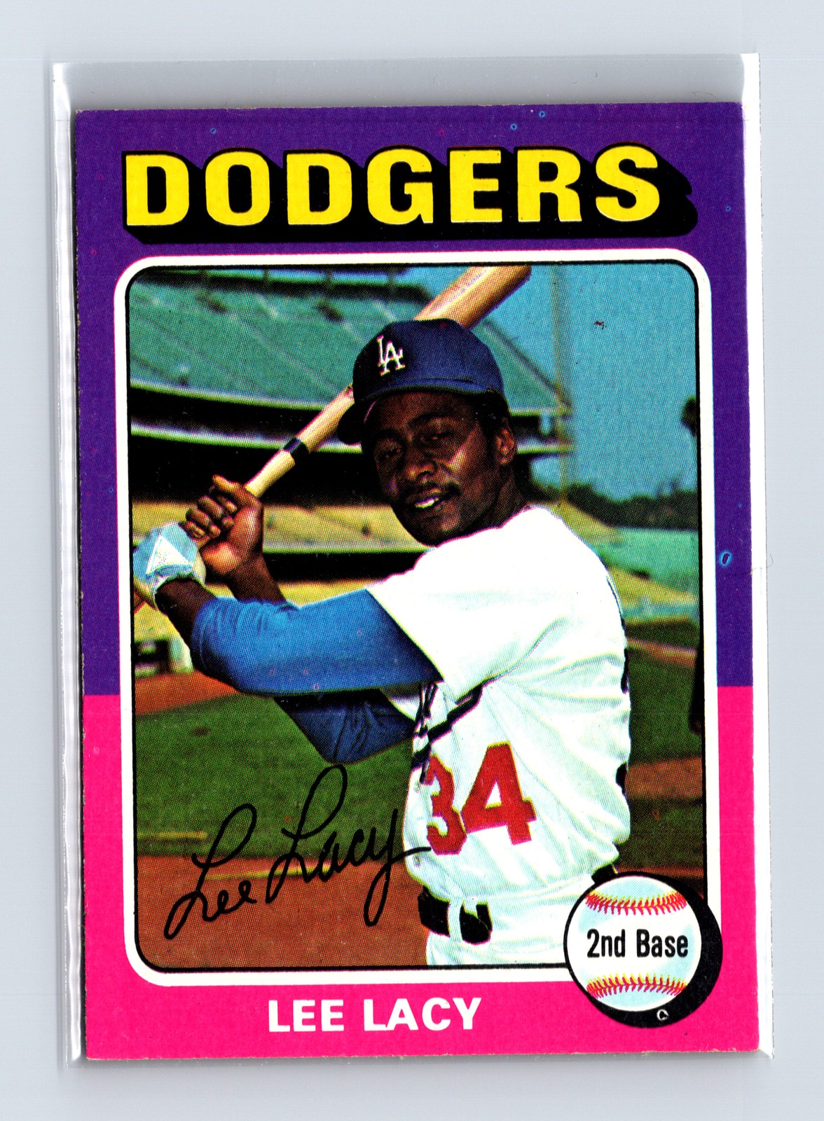 1975 Topps Baseball - SET BREAK - #631 Lee Lacy