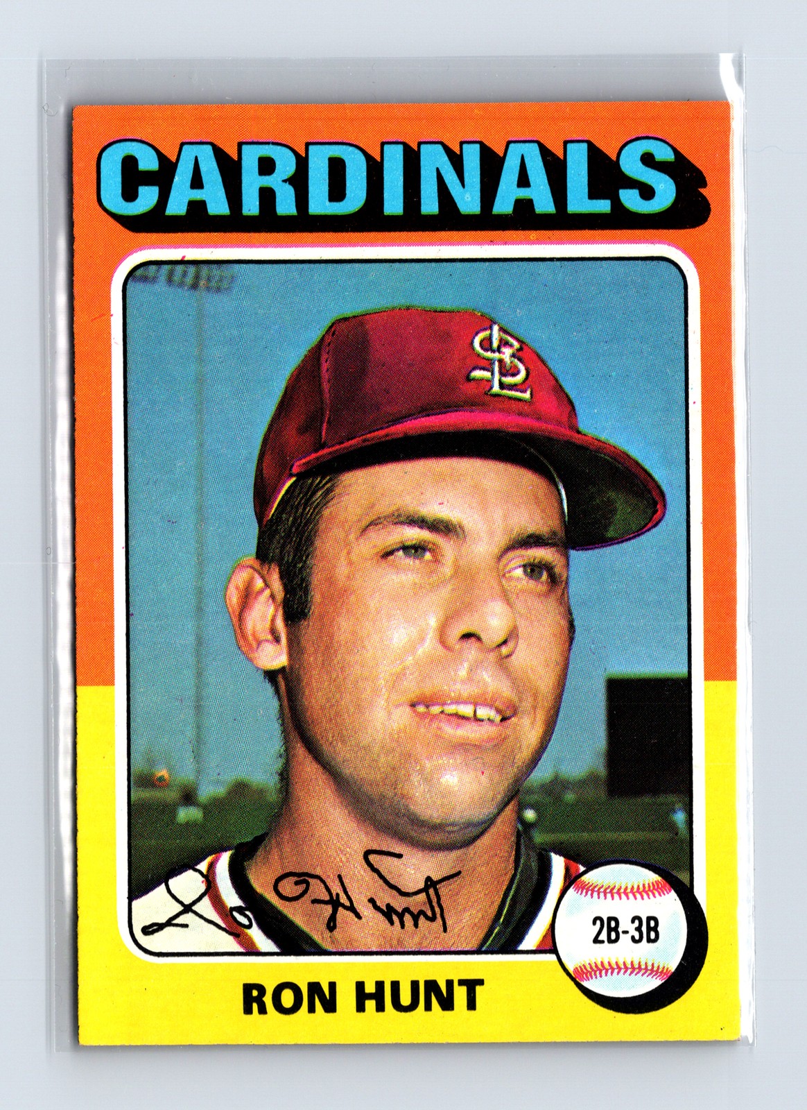 1975 Topps Baseball - SET BREAK - #610 Ron Hunt