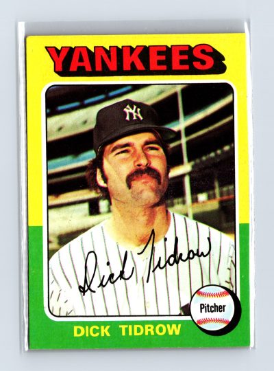 1975 Topps Baseball - SET BREAK - #241 Dick Tidrow