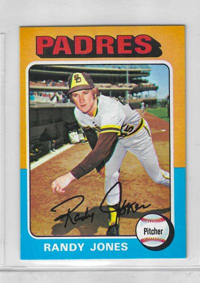 1975 Topps MINI Baseball - SET BREAK - Randy Jones #248