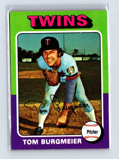 1975 Topps Baseball - SET BREAK - #478 Tom Burgmeier