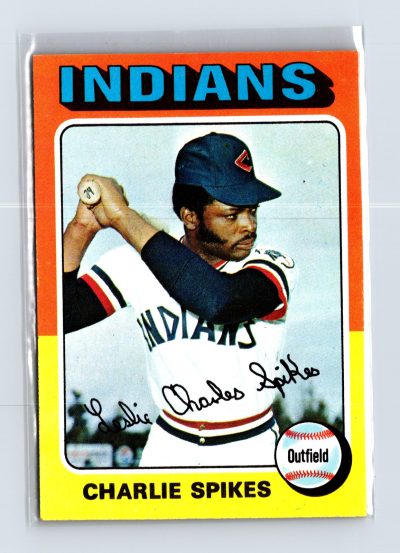 1975 Topps Baseball - SET BREAK - #135 Charlie Spikes