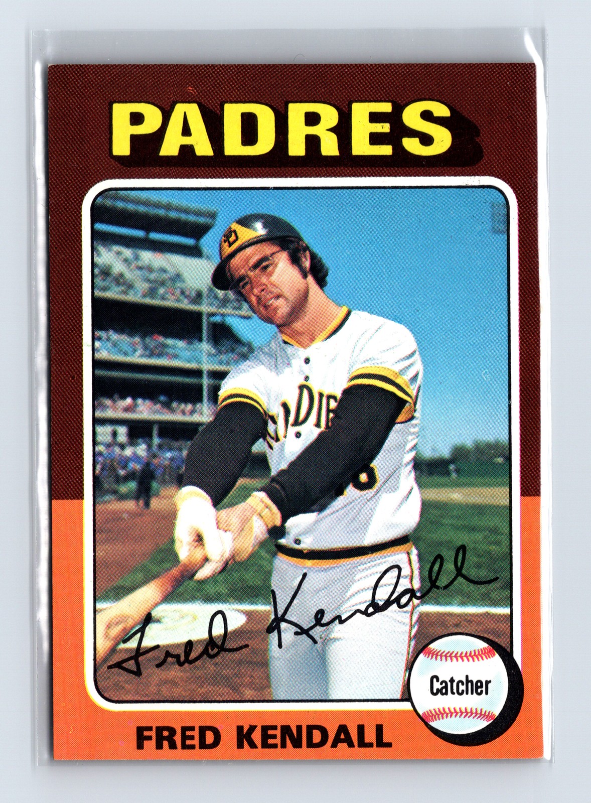 1975 Topps Baseball - SET BREAK - #332 Fred Kendall