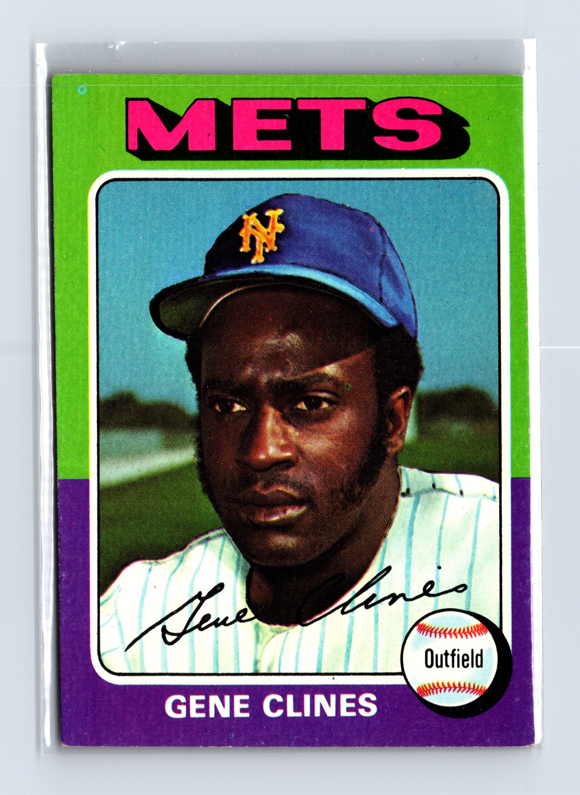 1975 Topps Baseball - SET BREAK - #575 Gene Clines