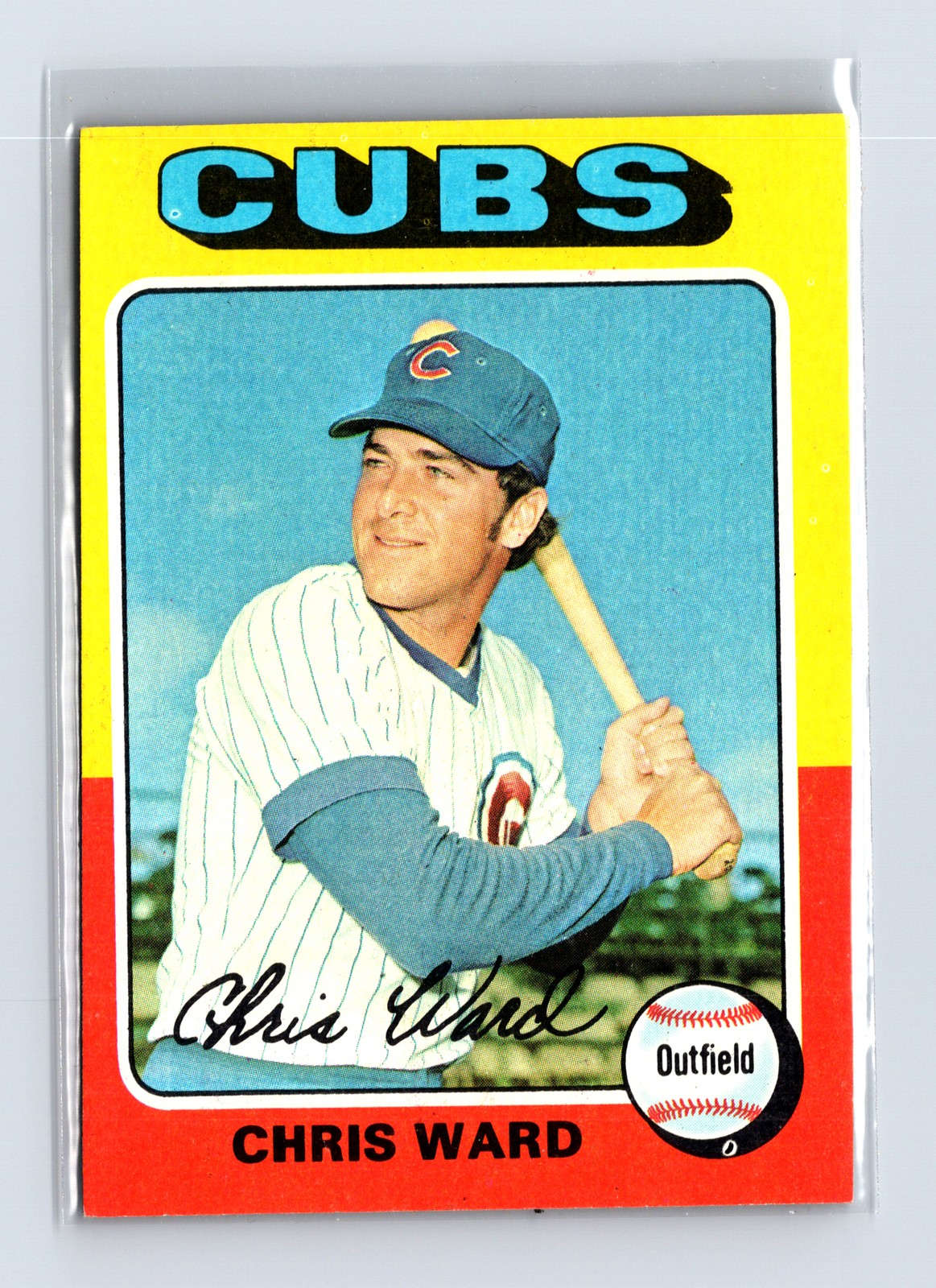 1975 Topps Baseball - SET BREAK - #587 Chris Ward (RC)