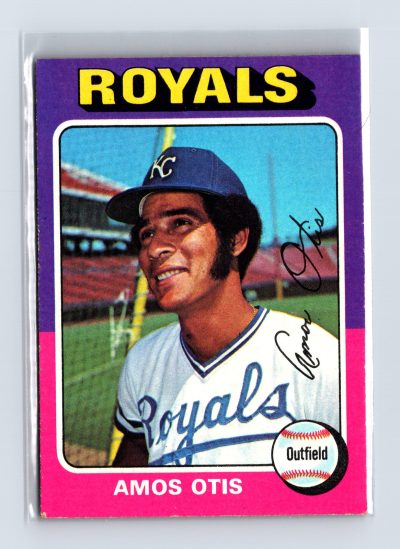 1975 Topps Baseball - SET BREAK - #520 Amos Otis