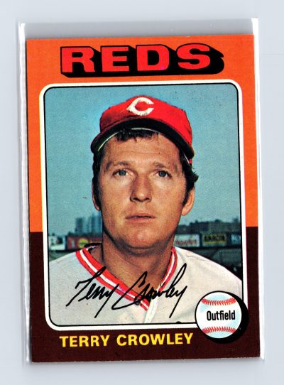 1975 Topps Baseball - SET BREAK - #447 Terry Crowley