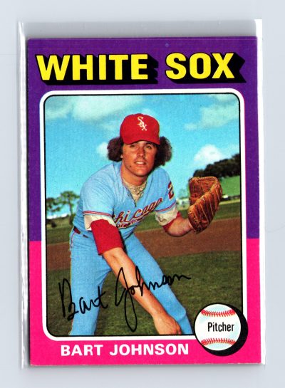 1975 Topps Baseball - SET BREAK - #446 Bart Johnson