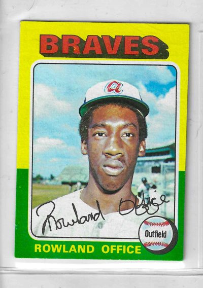 1975 Topps MINI Baseball - SET BREAK - Rowland Office (RC) #262