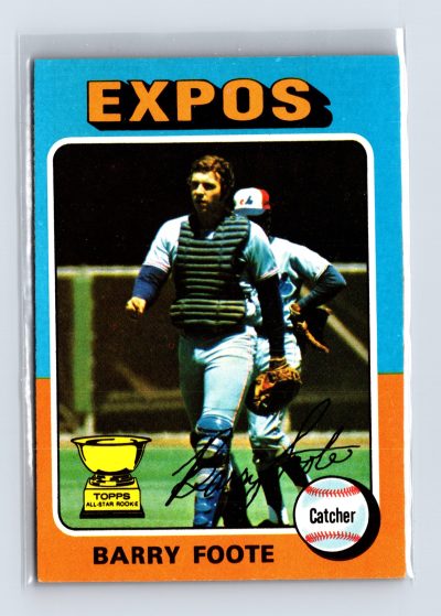 1975 Topps Baseball - SET BREAK - #229 Barry Foote