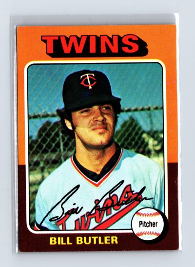 1975 Topps Baseball - SET BREAK - #549 Bill Butler