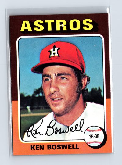 1975 Topps Baseball - SET BREAK - #479 Ken Boswell