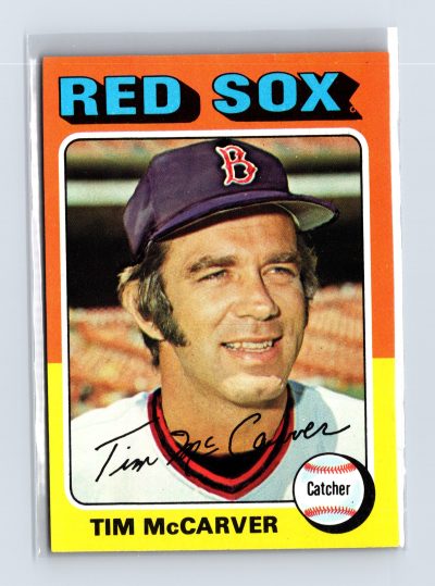 1975 Topps Baseball - SET BREAK - #586 Tim McCarver