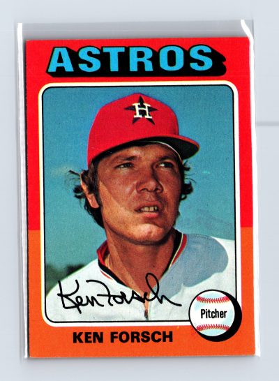 1975 Topps Baseball - SET BREAK - #357 Ken Forsch