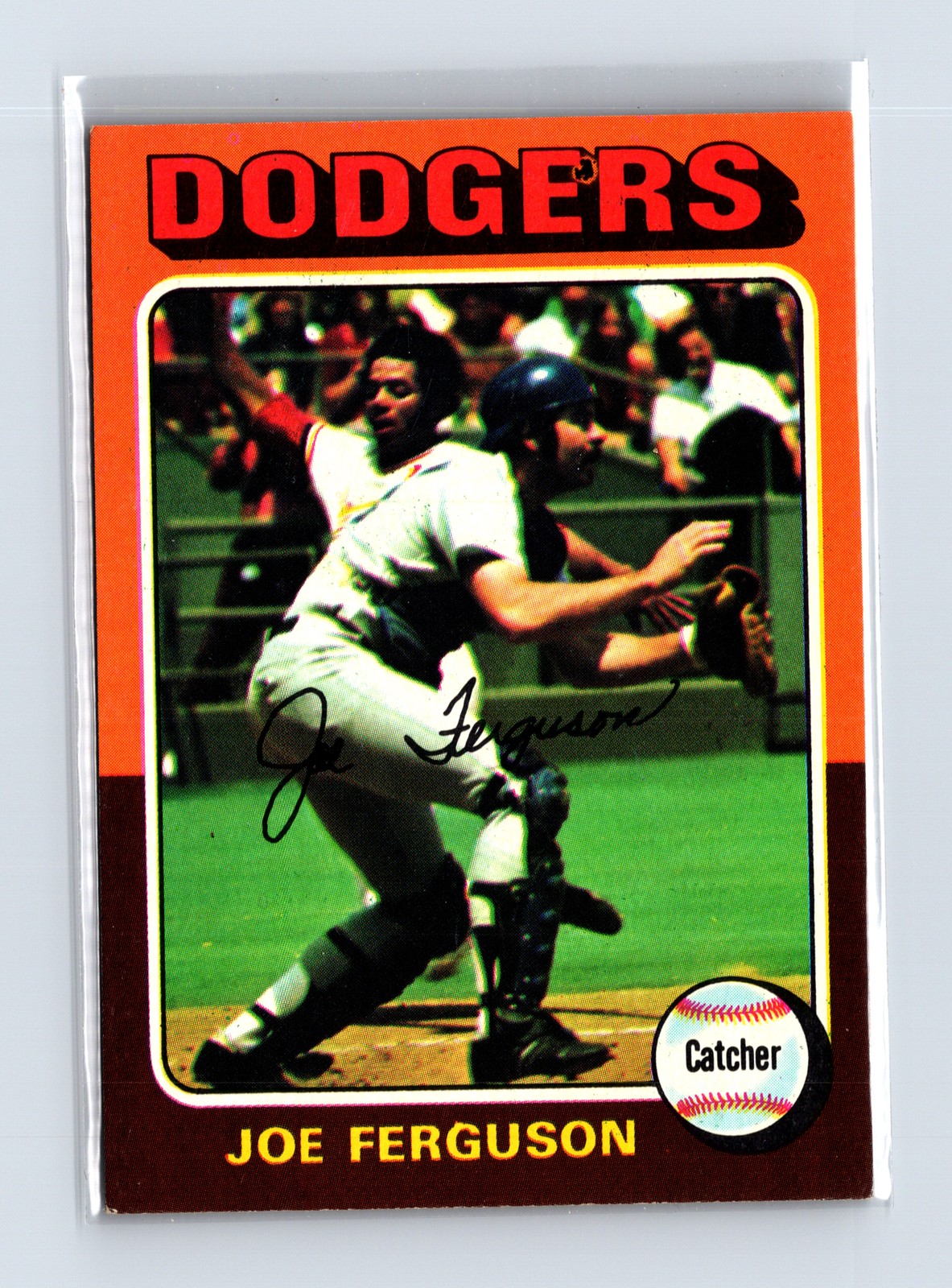 1975 Topps Baseball - SET BREAK - #115 Joe Ferguson