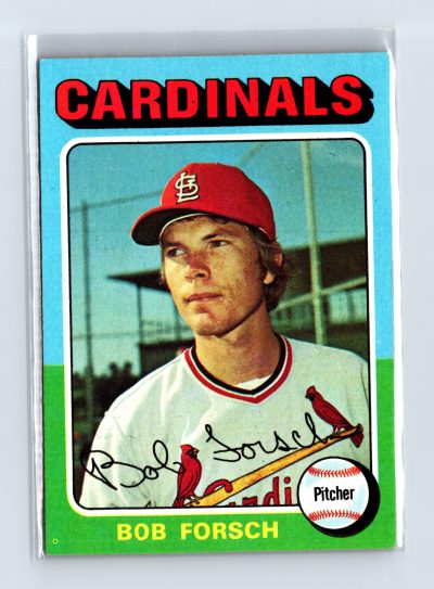 1975 Topps Baseball - SET BREAK - #51 Bob Forsch (RC)