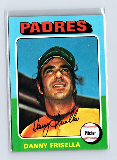 1975 Topps Baseball - SET BREAK - #343 Danny Frisella