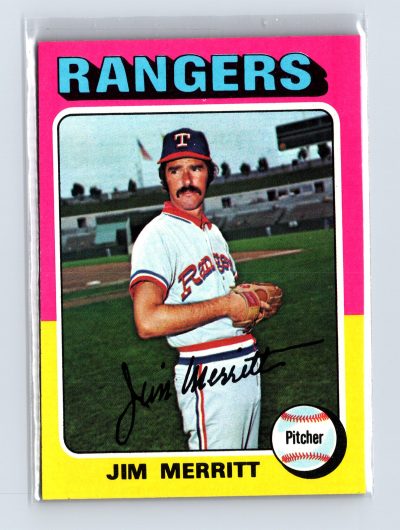 1975 Topps Baseball - SET BREAK - #83 Jim Merritt