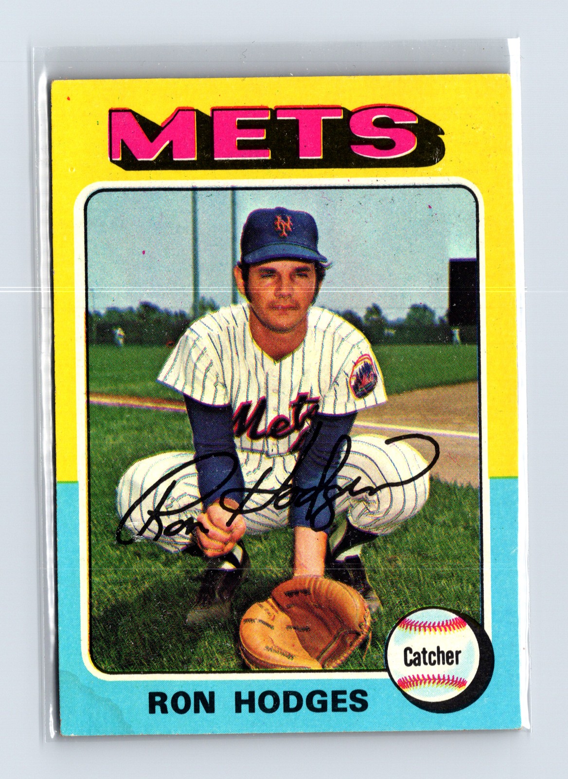 1975 Topps Baseball - SET BREAK - #134 Ron Hodges