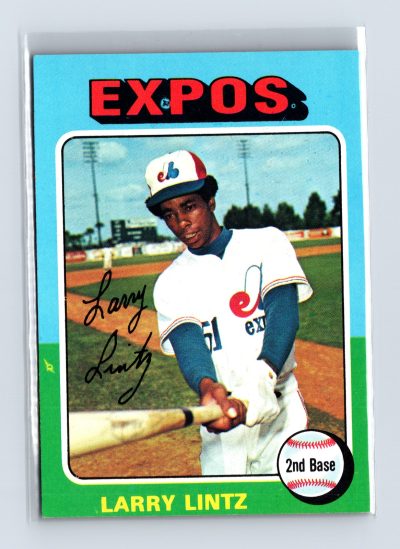 1975 Topps Baseball - SET BREAK - #416 Larry Lintz